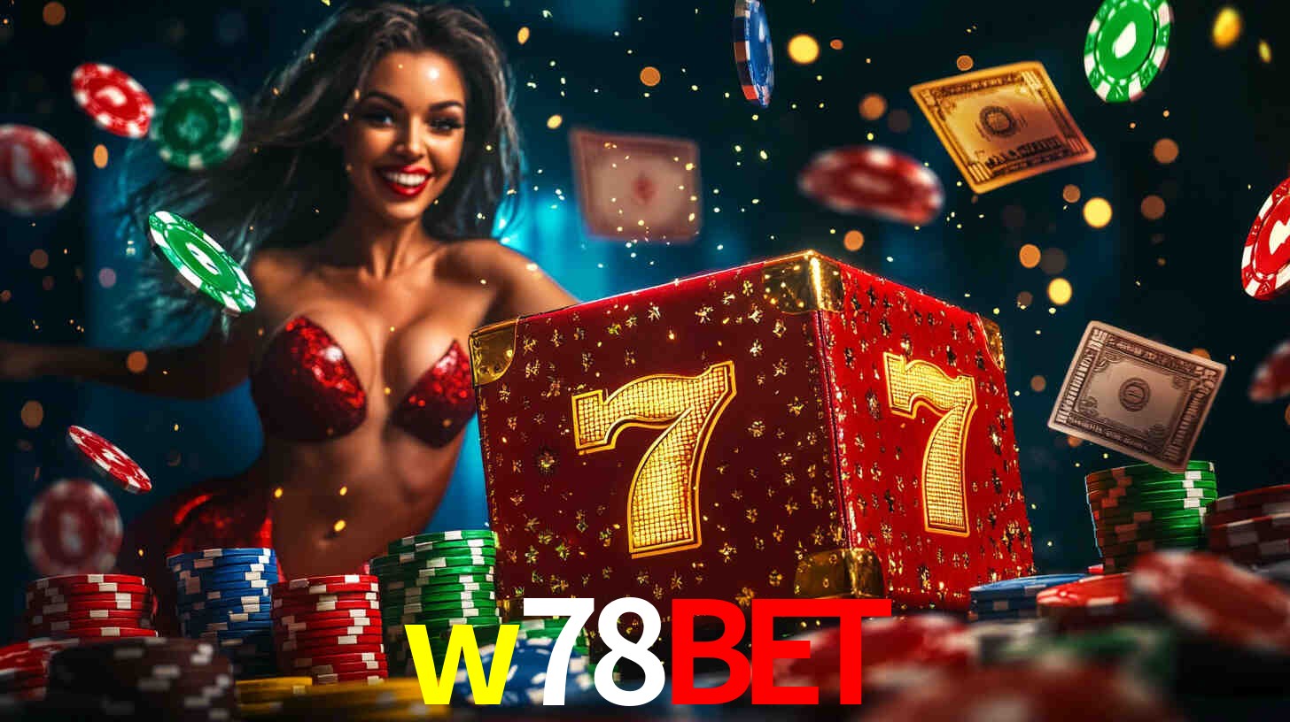 Interface do App w78bet